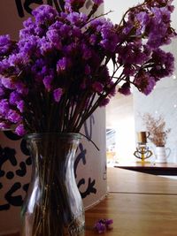 Close-up of flowers in vase