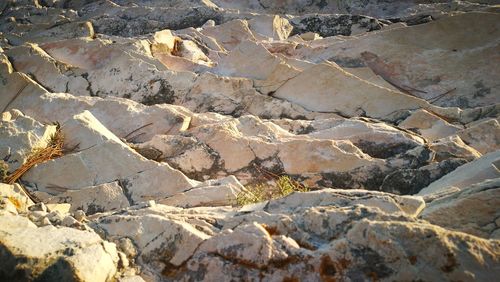 Full frame shot of rocks