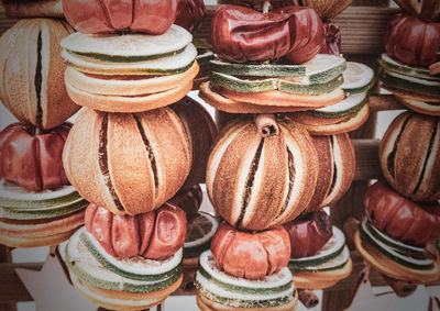 Close-up of spices for sale