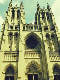 Low angle view of church