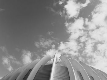 Low angle view of building against sky