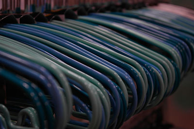 Close-up of multi colored pencils