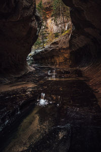 Scenic view of cave