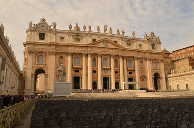 Breathtaking view of st peters square