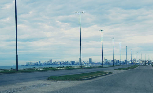 Street against sky