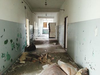 Interior of old building