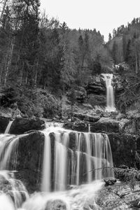 Waterfall in forest