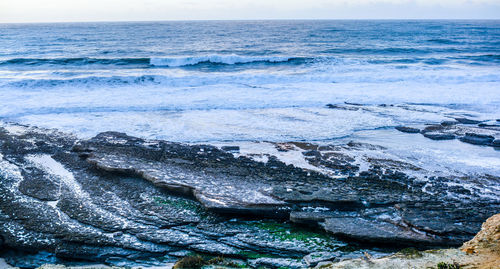 Atlantic ocean day and night