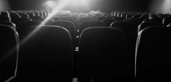 View of people at concert