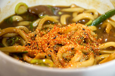 Close-up of food in bowl