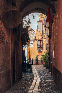 Street amidst buildings