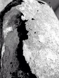 Close-up of stone wall