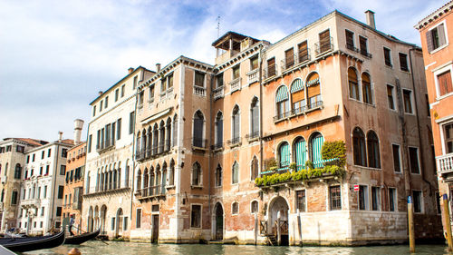 Venetian palazzo on waterfront