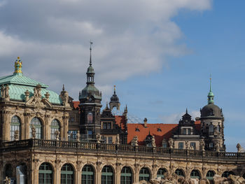 Low angle view of cathedral against sky