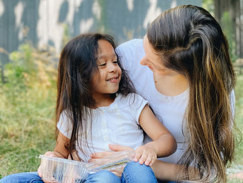 Mother and daughter