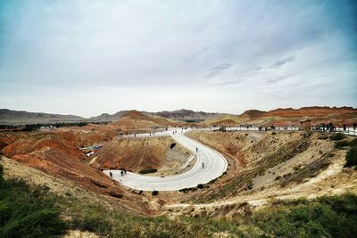 View of landscape against sky