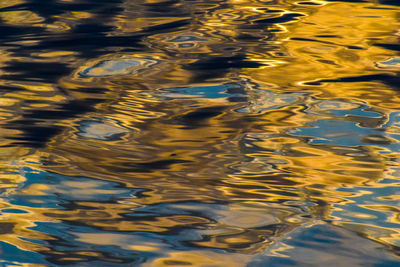 Full frame shot of rippled water