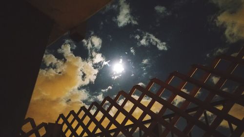 Low angle view of building against sky