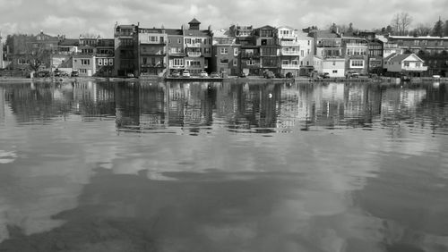 River with buildings in background