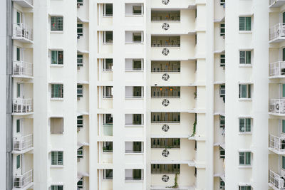 Low angle view of modern building