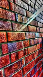 Full frame shot of brick wall