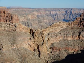 Panoramic view of mountain range