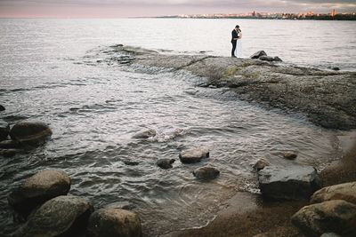 Scenic view of sea