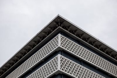 Low angle view of building against sky