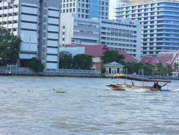 View of buildings in city