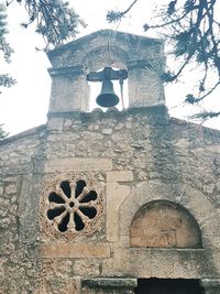 Low angle view of old building