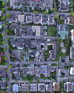 Full frame shot of residential district