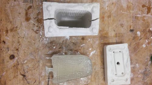 Close-up of electric lamp