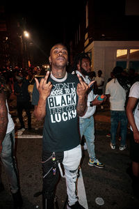 crowd