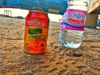 Close-up of drink on table