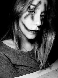 Portrait of beautiful woman