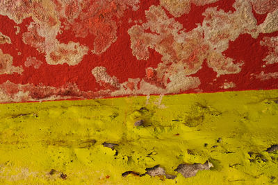 Full frame shot of weathered wall