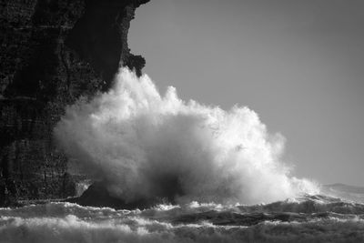 Panoramic view of sea against sky