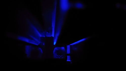 Light painting at night