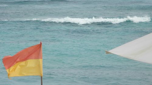 Scenic view of pandawa beach