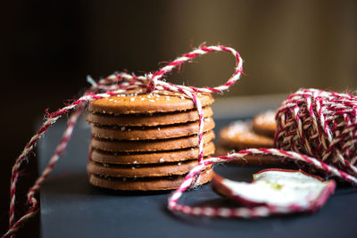 Close-up of cake