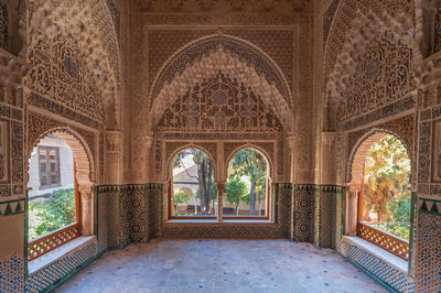 Interior of historic building