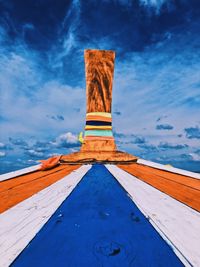 Low angle view of building against sky