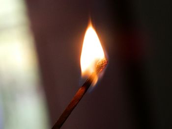 Close-up of fire