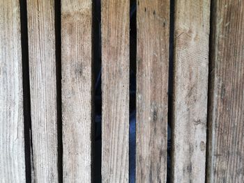 Full frame shot of wooden wall