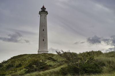 Lightfire in hvide sande