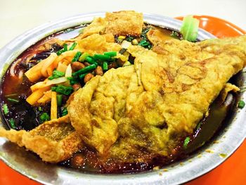 Close-up of meal