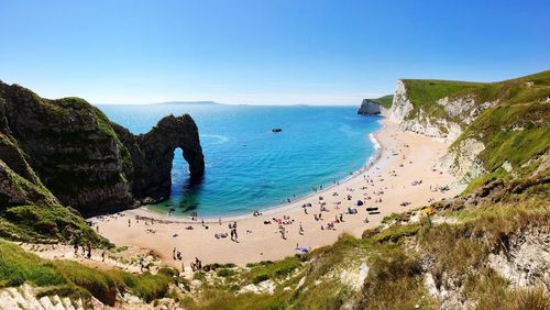 Scenic view of sea