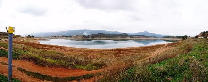 Panoramic view of landscape against sky
