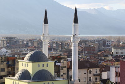 View of cityscape against sky