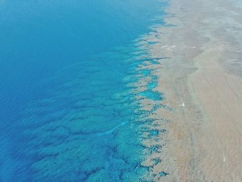 Aerial view of sea